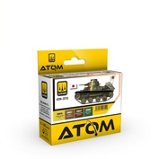ATOM20750 Ammo Mig Набор красок ATOM цвета Японской армии времен Второй мировой / WWII Japanese Army Colors Set