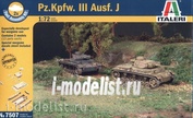7507 Italeri 1/72 Танк Pz..Kpfw. III Ausf.J