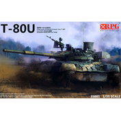 35001 RPG-MODEL 1/35 Soviet T-80U tank (licensed by Omsktransmash)