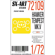 72109 SX-Art 1/72 Окрасочная маска Hawker Tempest Mk.V (Airfix)