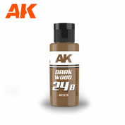 AK1576 AK Interactive Paint Dual Exo Scenery 24B - Dark wood, 60 ml