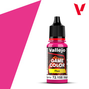 72158 Vallejo Акриловая краска Game Color Флуоресцентный пурпурный / Fluorescent Magenta