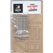35005LZ Martin 1/35 Ящик и поддон, 2 шт., прессшпан, лазерная резка, поддоны (3Dprint)