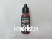 70605 Vallejo Acrylic primer-polyurethane/Red-brown