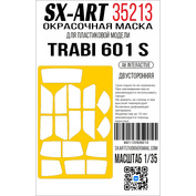 35213 SX-Art 1/35 Окрасочная маска Trabi 601 S (AK Interactive) двусторонняя