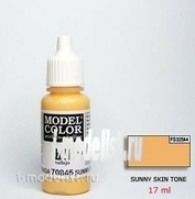 70845 Vallejo acrylic Paint `Model Color Nude bright/Sunny skin tone