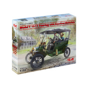 24025 ICM 1/24 Model T 1911 Touring with American motorists