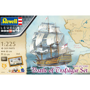 05767 Revell 1/225 battle of Trafalgar Gift set