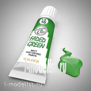 LS-16 Wilder GREEN FADED. Paint special quick-drying, based on linseed oil. Volume: 20 ml. For all types of toning.
