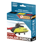 985-Л Pacific88 СТАРТЕР COLOF FORCE Ми26 Версия 1 (Mi26 version 1) + маски KAV, 3 шт.