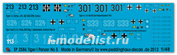 ep 2586 Peddinghaus-decals 1/48 Decal 5 Tiger I tanks No 5