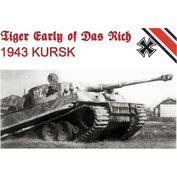 TK7203 Border Model 1/72 Немецкий тяжёлый танк Tiger 1943 Kursk (ранний)