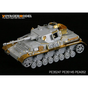 PEA052 Voyager Model 1/35 Ящики для хранения для Немецкого танка Pz.Kpfw.IV (для Ausf.E~J)