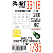 36118 SX-Art 1/35 Imitation of CVR(T) Scimitar Mk2 inspection instruments (Gecko Models)