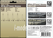 Af35174 Afvclub 1/35 6 Pdr (57mm) ammunition