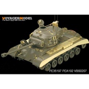 PEA192 Voyager Model 1/35 Photo Etching for M26 Tank, skirts and Luggage storage Boxes