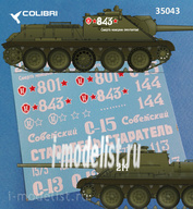 35043 ColibriDecals 1/35 Декаль для Su-85 Part II