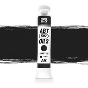 AKABT110 Abteilung 502 Масляная краска Чёрная слоновая кость / Ivory Black