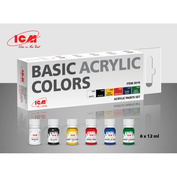 C3010 ICM Set of basic acrylic colors