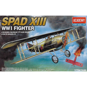 12446 Academy 1/72 Spad XIII WWI Fighter