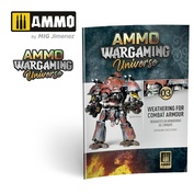AMIG6922 Ammo Mig AMMO WARGAMING UNIVERSE Книга 03 - везеринг боевой брони (английский, испанский, польский) / Book 03 - Weathering Combat Armour (English, Castellano, Polski)