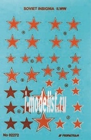 02272 Propagteam 1/72 Russian insignia stars 