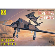 207211 Моделист 1/72 F-117 Stealth 