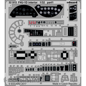 32915 Eduard 1/32 Фототравление F4U-1D интерьер