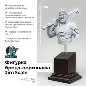 JIM1/10 Jim Scale 1/10 Фигурка бренд-персонажа Jim Scale