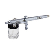 1155 Airbrush Jas wide range of applications. The presence of Air control allows you to adjust the pressure of the supplied air in the airbrush.