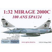 UR32101 Sunrise 1/32 Decal for Mirage 2000 RDI 115-KC