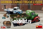 38014 MiniArt 1/35 Немецкий грузовой автомобиль L1500S