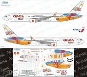 763-016 Ascensio 1/144 Scales the Decal on the plane Boeng 767-300 (AnexTur(AzurAir))