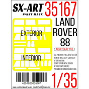 35167 SX-Art 1/35 Окрасочная маска Land Rover 88 (AK)