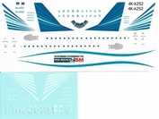 170-09 PasDecals 1/144 Декаль на Embraer 170 AZERBAIJAN