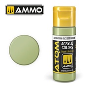 ATOM20086 Ammo Mig Акриловая краска ATOM COLOR Утиное яйцо / Duck Egg Green