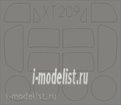 XT209 Eduard 1/35 Маска для Simca 5 staff car