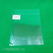 5187 Svmodel PET transparent sheet 0.3 mm-175h250 mm - 3 PCs