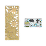 072076 Микродизайн 1/72 Набор цветного фототравления для И-16 тип 5 (Звезда)