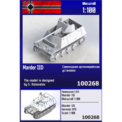 100268 Zebrano 1/100 Notмецкая САУ Marder IID
