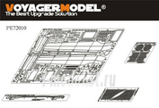 PE72011 Voyager Model photo etched parts for 1/72 WWII Famous Tank Name Plate 1 (8 Tanks)