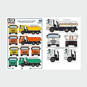 ASK35047 All Scale Kits (ASK) 1/35 НАБОР ДЕКАЛЕЙ ДЛЯ Советский грузовик -65115 (ЗВЕЗДА 3650) 