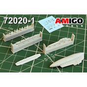 AMG72020-1 Amigo Models 1/72 Radiation Reconnaissance Container, P-62-2 Launcher for Ether-1M