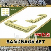 E35001 Hero Hobby 1/35 Sandbags Set