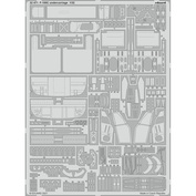 32471 Eduard 1/32 Photo Etching for F-100C, chassis