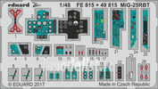 FE815 Eduard 1/48 Фототравление для MiGG-25РБТ