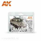 AK4270 AK Interactive Набор WINTER WEATHERING SET (набор для создания зимних эффектов)