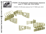 f72258 SG Modeling 1/72 Set of lattice screens for T-72B3 model 2016
