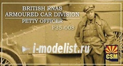 F35-008 Copper State Models 1/35 Фигуры British RNAS Armoured Car Division Petty Officer