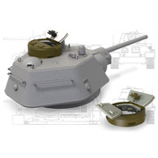 35191 Miniarm 1/35 Commander turrets for the thirty-fourth tank (two variants) cast, welded